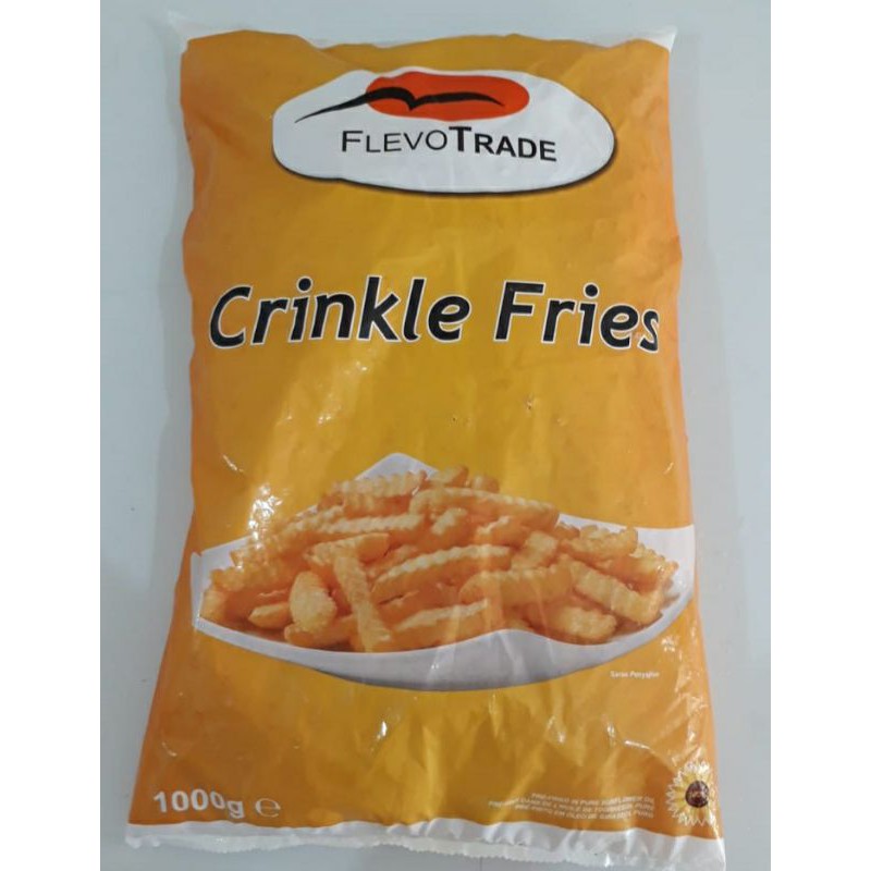 kentang Crinkle Fries 1000gr Flevo Trade