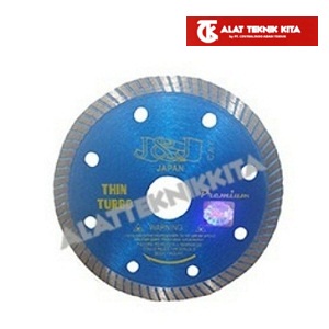 Diamond Wheel / Mata Potong Keramik 4" Turbo Thin Premium J & J / J&J / JJ