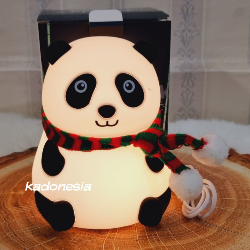 Kado Lampu Squishy / Lampu TIDUR LED Kucing Panda