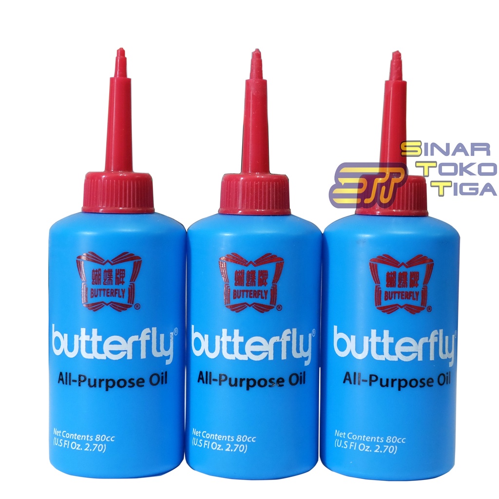 BUTTERFLY OLI MINYAK PELUMAS MESIN ALL PURPOSE OIL ORIGINAL