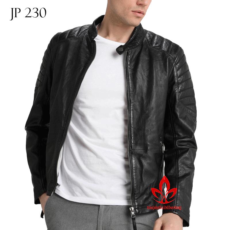 (COD) Jaket Kulit Sintetis Super Jaket Premium Fashion Pria - JP 230