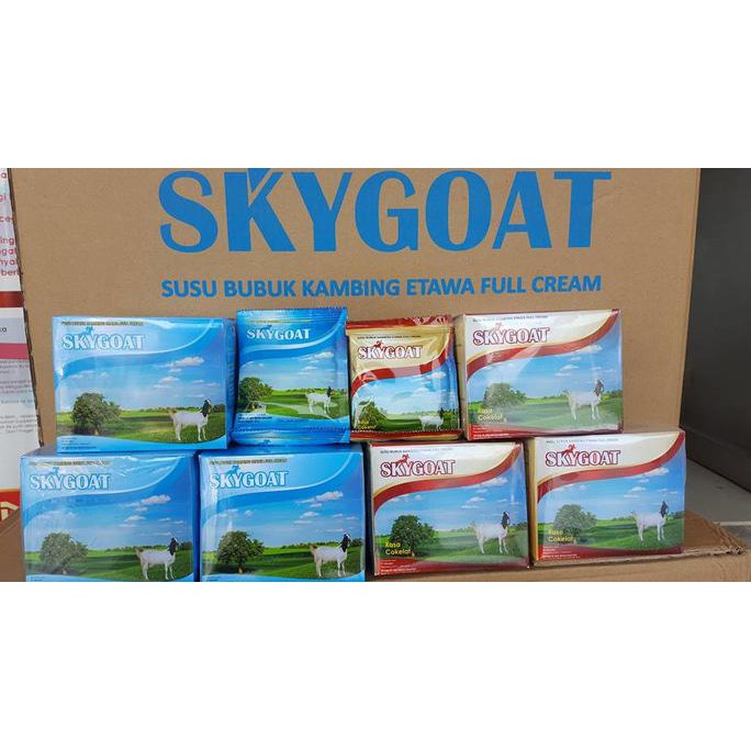 

ENAK Susu kambing etawa sky goat / skygoat Asli / Original BANYAK RASA