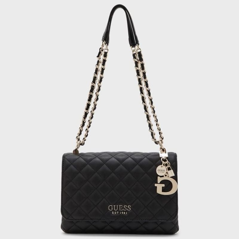 GUESSS Melise Flap Crossbody Bag