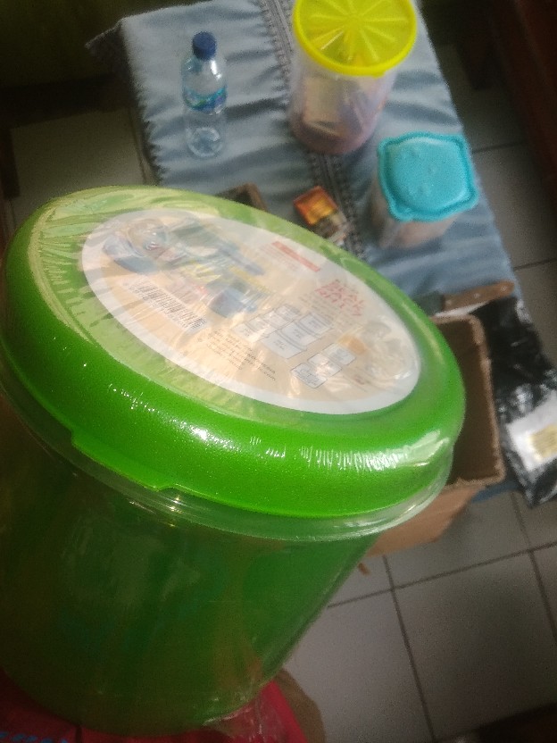 Toples Plastik Susun 7 Seal Pack Rh1-7 Maspion Bs103 / Keler Kerupuk Peyek Stoples Plastik