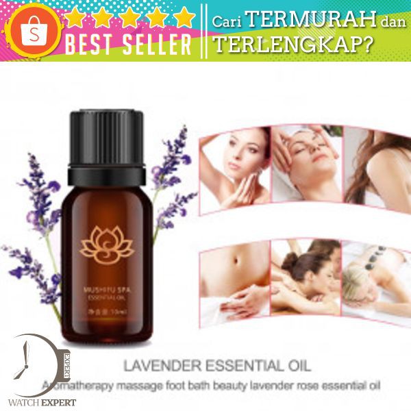 MUSHIFU SPA Pure Essential Fragrance Oils Aromatherapy Diffusers Lavender 10ml - MS10