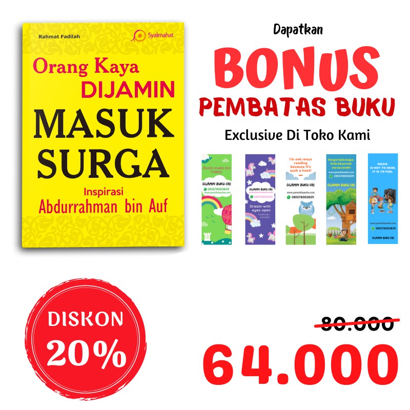 Buku Motivasi Islam Orang Kaya Dijamin Masuk Surga Inspirasi Abdurrahman Bin Auf-7