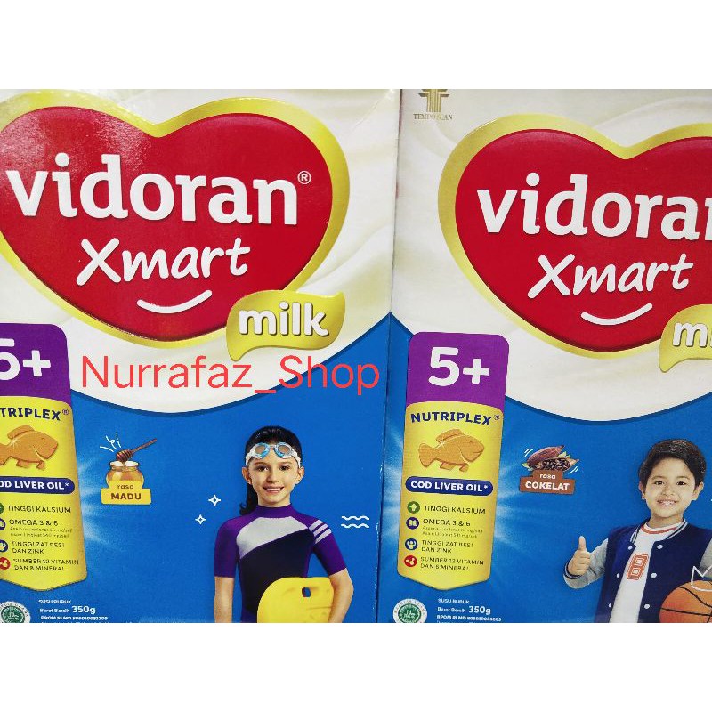 VIDORAN SMART 5+ MADU COKLAT 350gr
