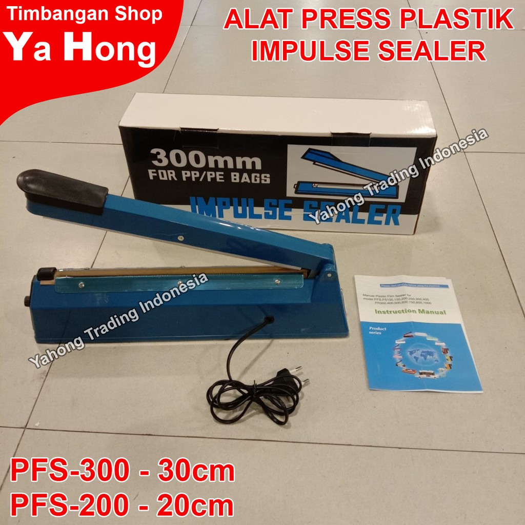 Mesin Press Plastik Alat Sealer Pres Plastic Impulse Sealer 300mm 30cm