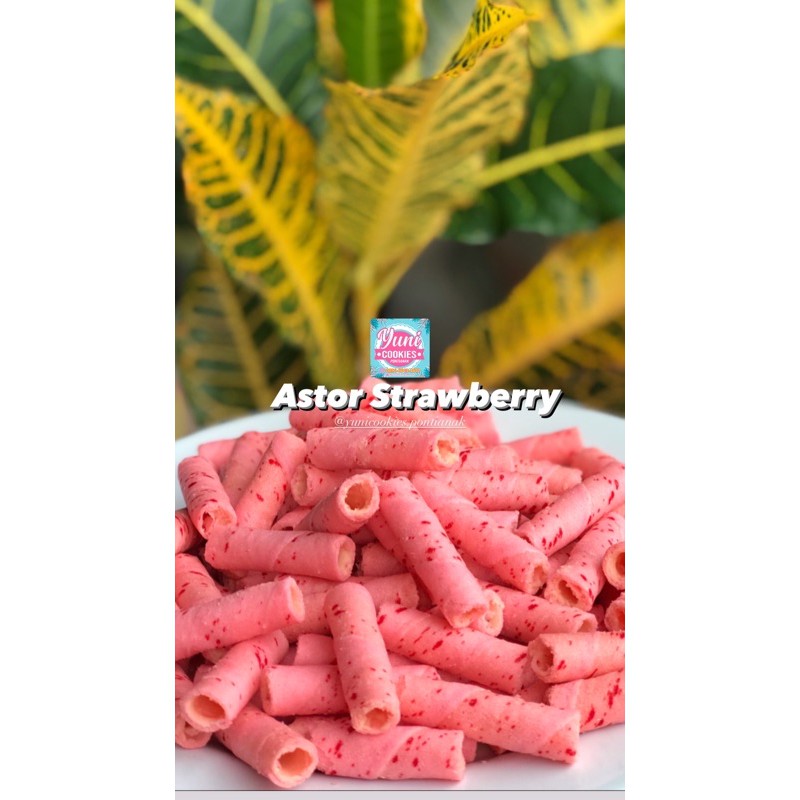 

Astor Helena Strawberry 250gr @yunicookies.pontianak