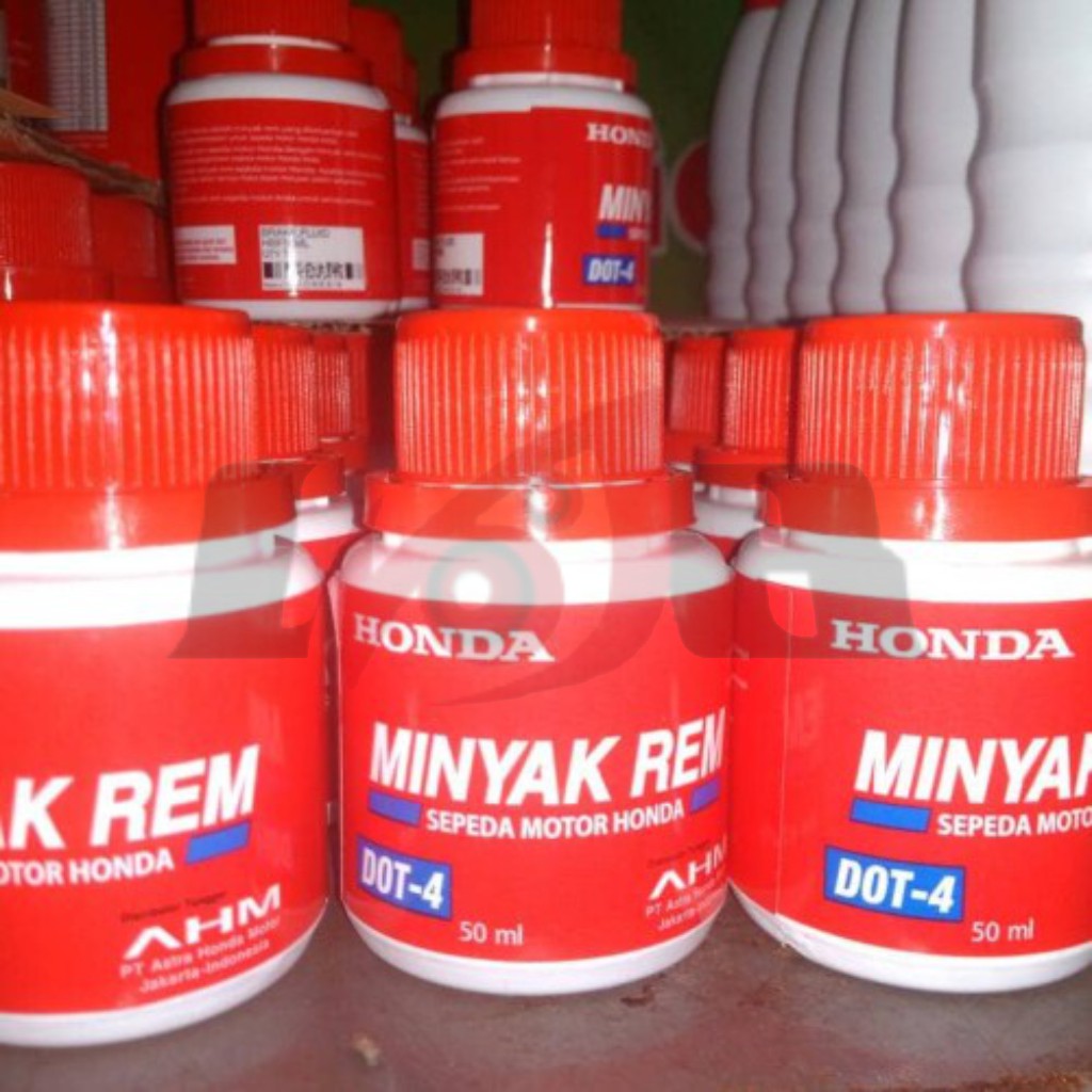 Oli Minyak Rem AHM DOT4 Original Dot 4 Motor Honda Matic Bebek Sport