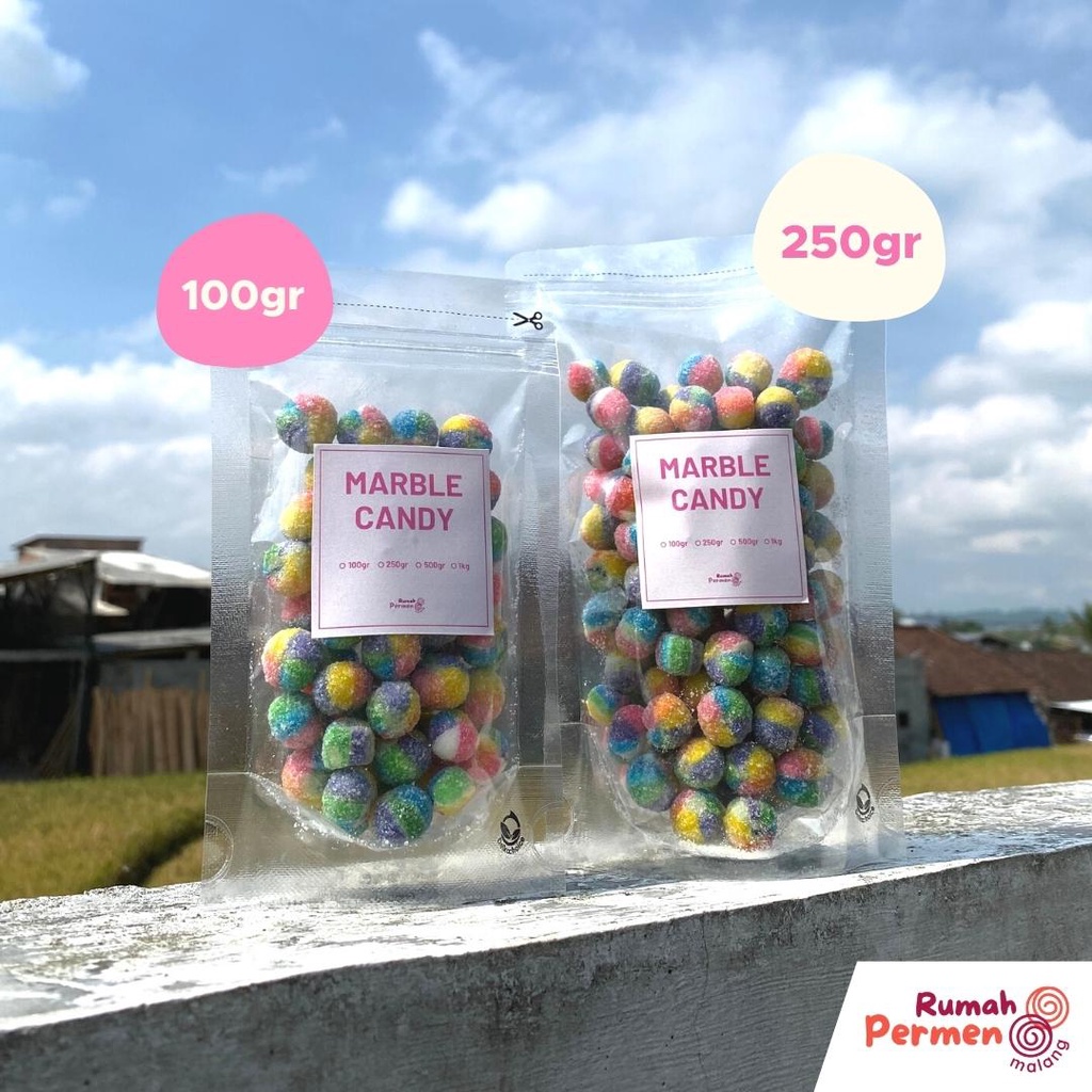 

RUMAH PERMEN - Marble Candy | Permen Kelereng / Permen Viral / Permen Warna Warni