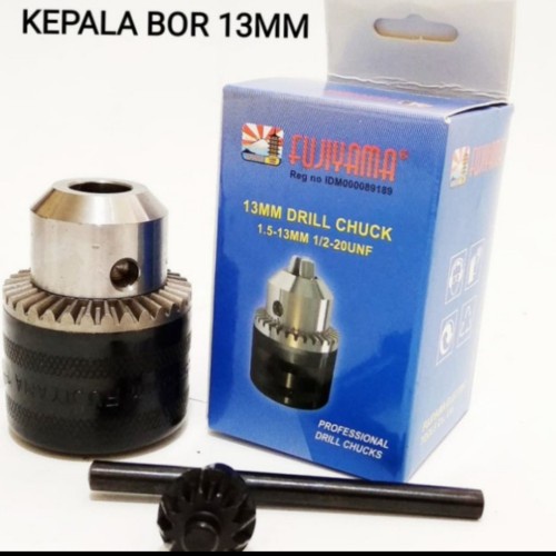 Kepala Bor 13mm / Kepala Mesin Bor 13mm / Drill Chuck 13mm kepala bor 13mm drat / chuk drill 13mm / drill chuck