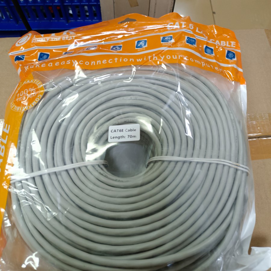NYK Kabel LAN 70Meter Cat6 / Kabel Jaringan Cat6 70Meter