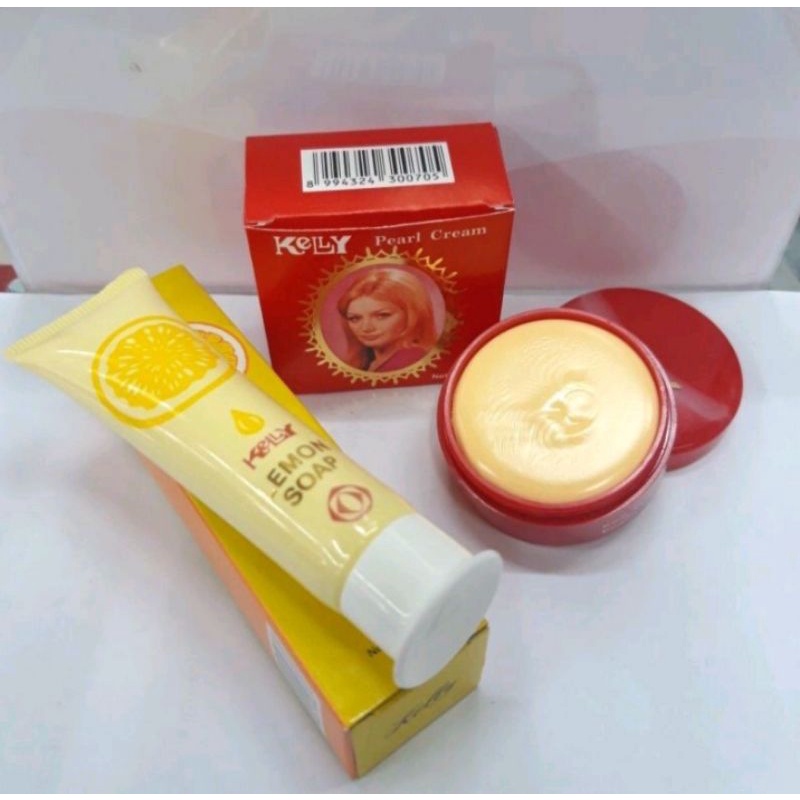 Paket Hemat CREAM KELLY + KELLY LEMON SOAP