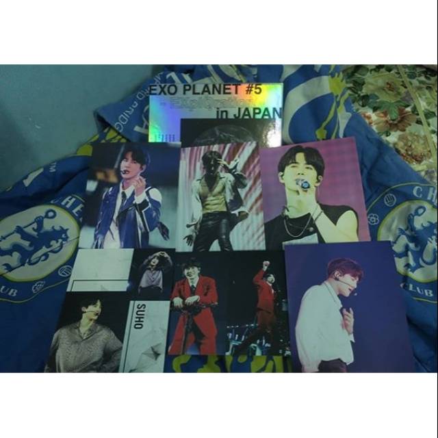 (SHARING GOODS) SUHO - POSTCARD EXO PLANET 5 - EXPLORATION DVD IN JAPAN (YOKOHAMA ARENA)