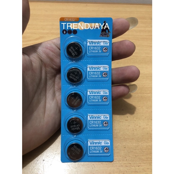Battery cr1632 vinnic original | cr 1632 | BATEREI CR1632 VINNIC | BATEREI VINNIC CR1632