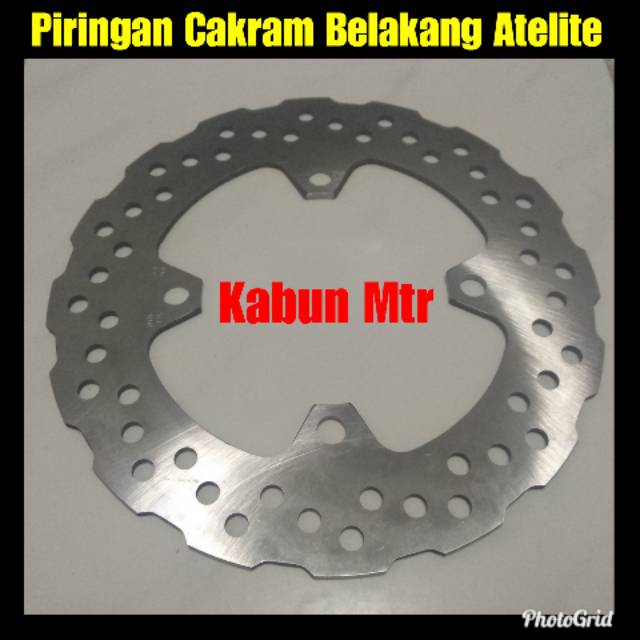 Piringan Cakram Belakang Athlete 3.5 mm