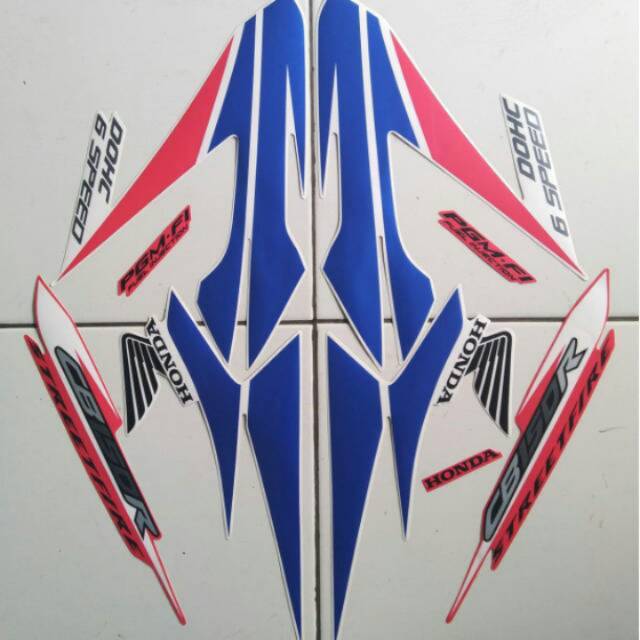 Striping stiker Honda CB150R 2014