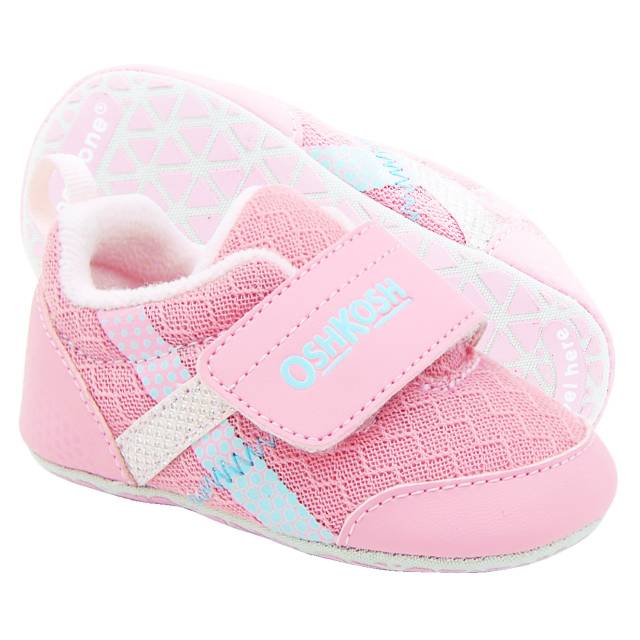 Sepatu Oshkosh baby xeno rouge pastel pink