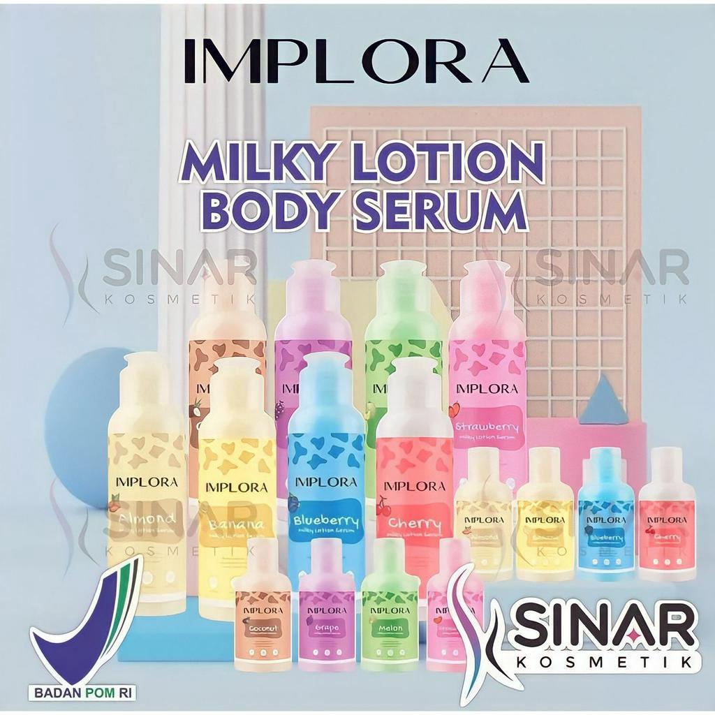 ✦SINAR✦ Implora Milky Lotion Serum 60ml / 100ml