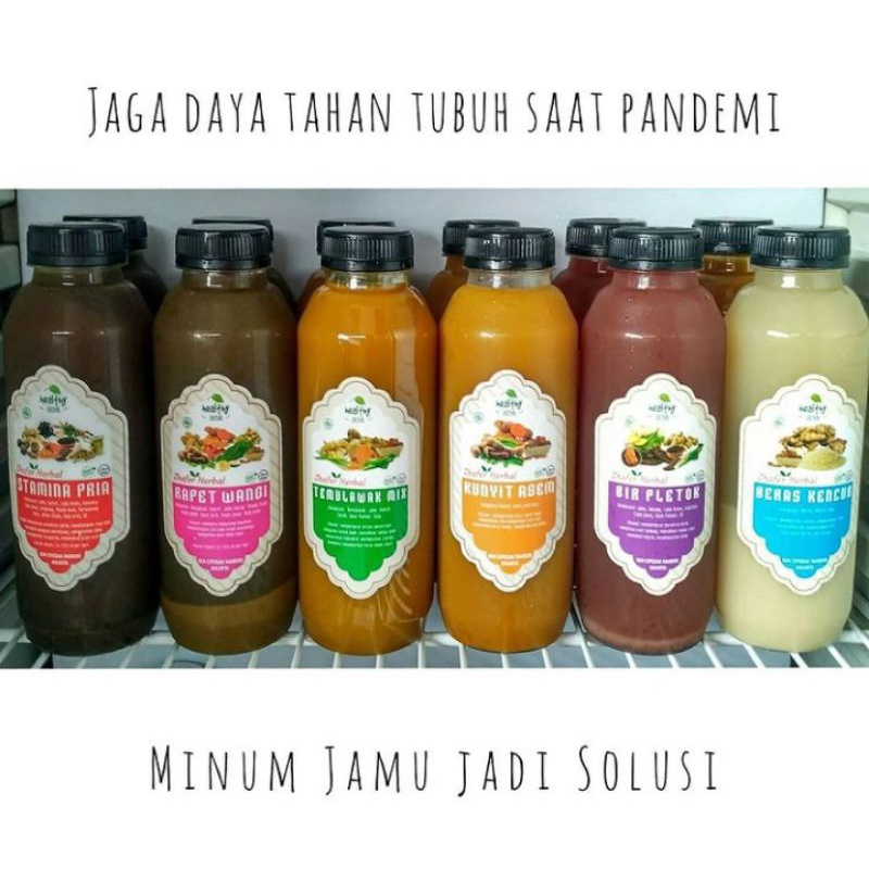 

JAMU BERAS KENCUR DAN TEMULAWAK