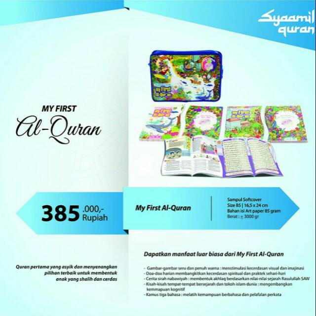 My First Al Quran  Alquran Anak  Quran For Kids  cerita bergambar