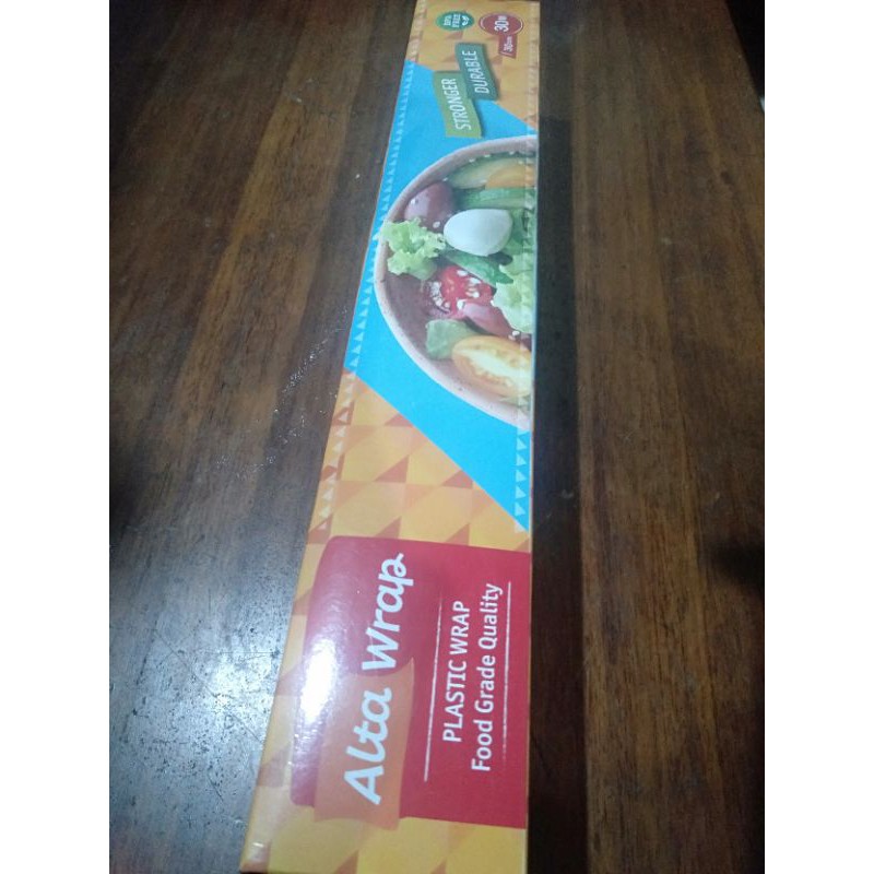 

Plastik wrap ukuran 30cm x 30m alta