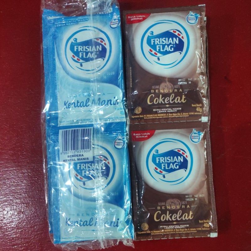 

frisian flag sachet 1 sachet isi 6 @40g