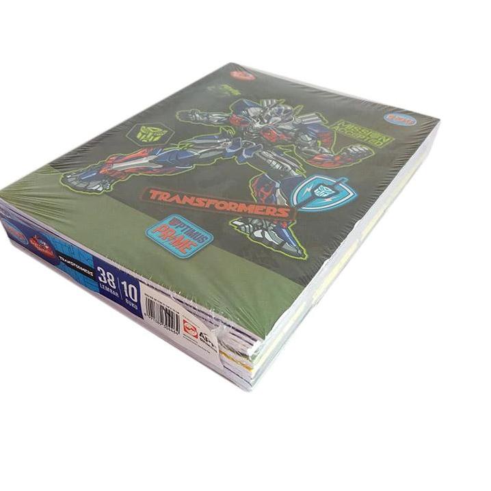 

Best! Buku Tulis 38 lembar motif random isi 10pcs/pack ..