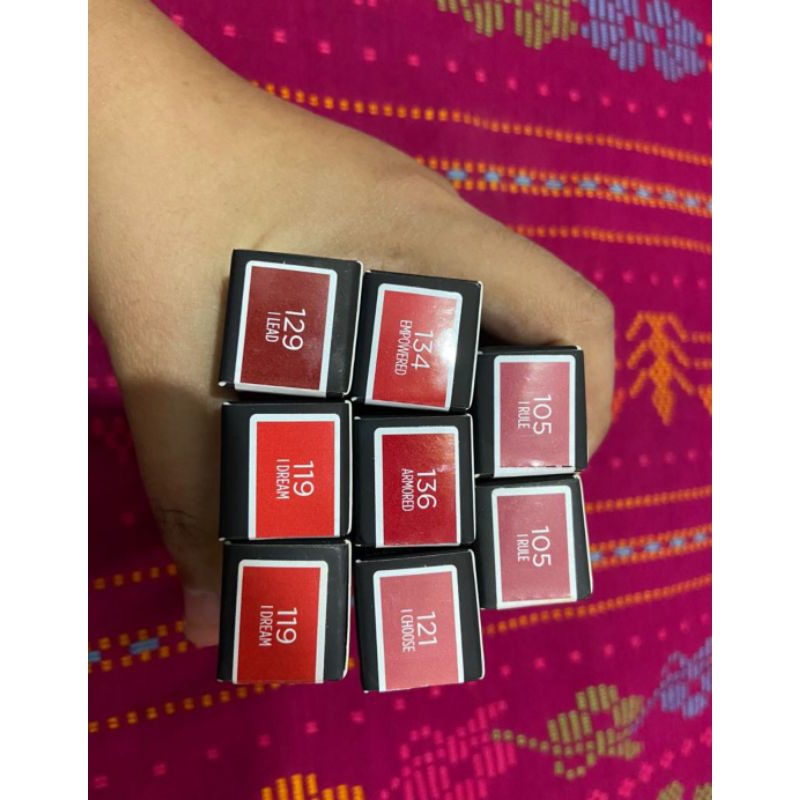 LOREAL ROUGE SIGNATURE ( 10 - 65 )