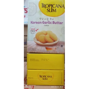 

Tropicana Slim Korean Garlic Butter Cookies 100 gr