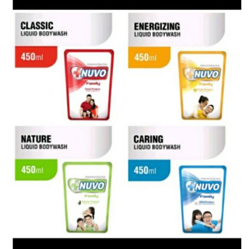 Nuvo Sabun Mandi cair 450ml
