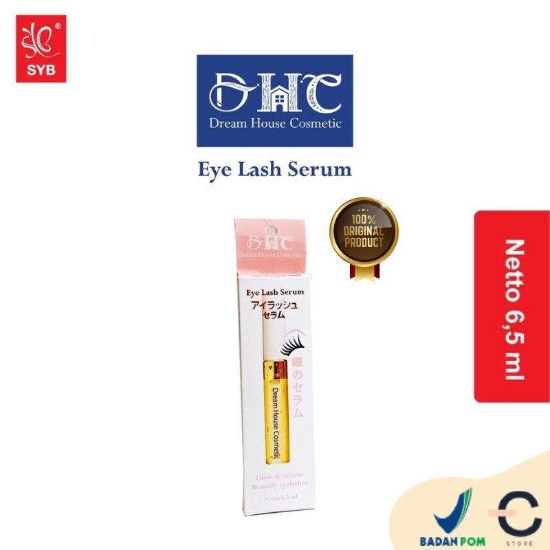 [ORI BPOM] DHC Eye Lash Serum | Serum Pemanjang Bulu Mata | Serum Penebal Bulu Mata | SYB Eyelash Dream House | Serum Bulu Mata 6.5ml