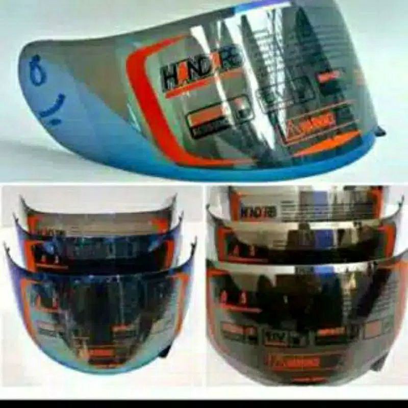 Kaca visor flat pnp  helm full face iridium Gold/ silver/ blue kyt rc-7 Kyt r10 Kyt k2r Mds murah