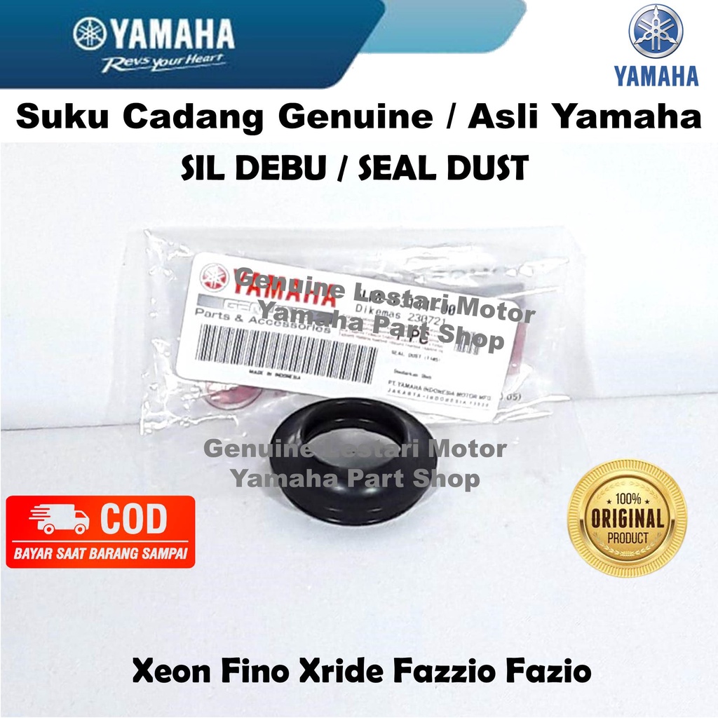 Sil Seal Dust Debu Sok Depan Xeon Fino Xride Fazzio Fazio Asli Yamaha Surabaya