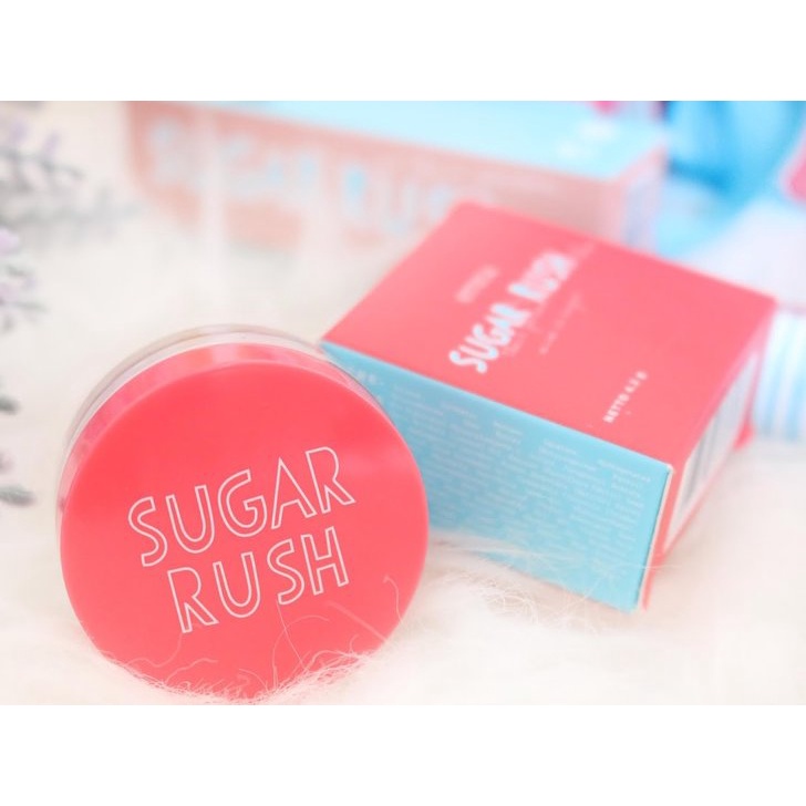 Emina Lip Mask 9 gram | Sugar Rush Lip Scrub 4.2 gr