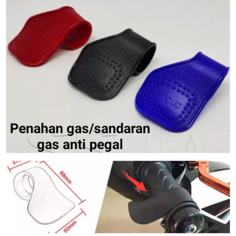 Penahan gas/sandaran gas motor variasi matik beat Mio beat Vario aerox Supra vixion
