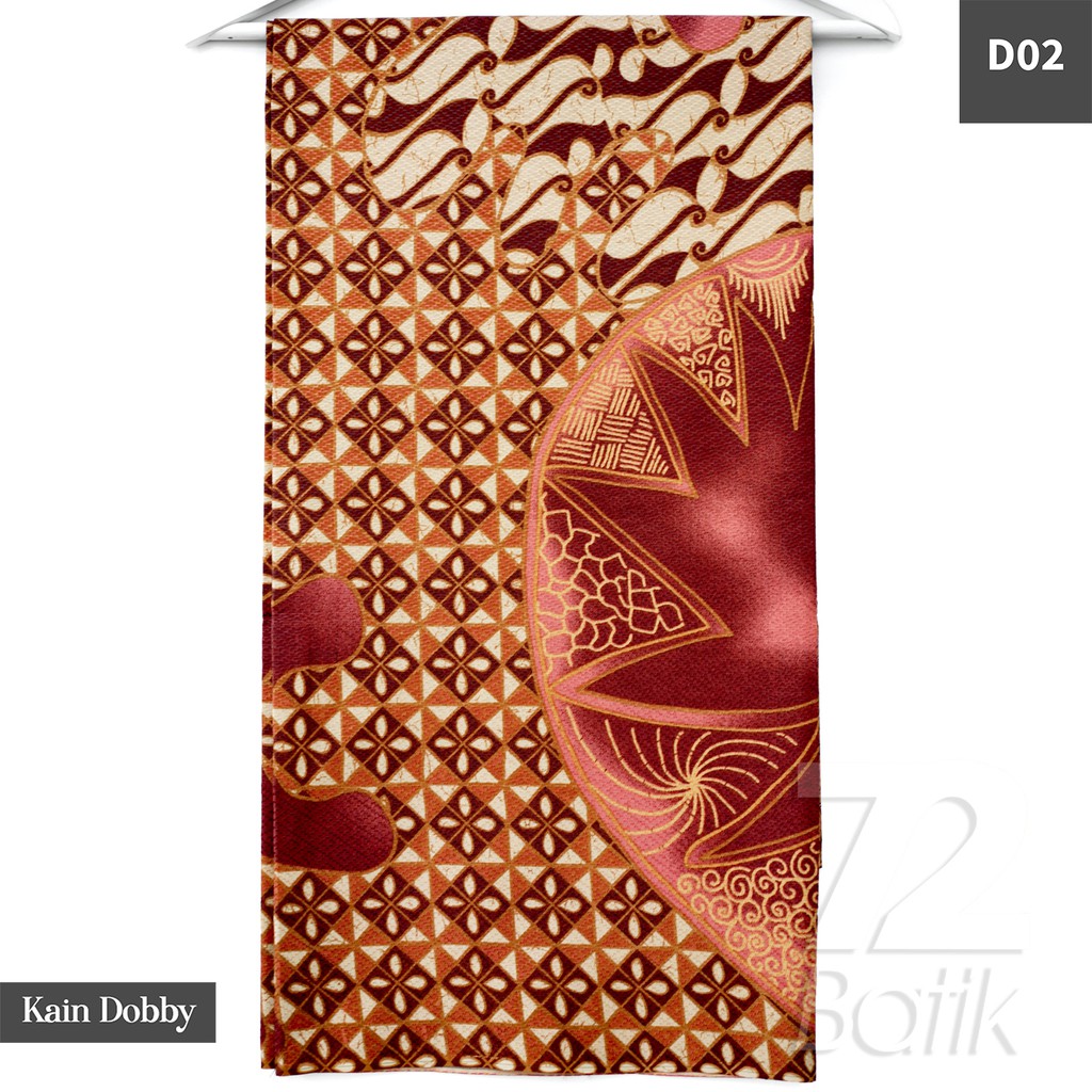 KAIN BATIK PREMIUM Dobby Motif Parang Sekar Warna Coklat Cokelat Putih 729615 Cap 72 Jarik Jarit Samping Kebat Panjang Batik Dobby Modern Premium Bahan Seragam Batik Pernikahan Kantor Keluarga Murah Kamen Jadi Batik Bali Lembaran