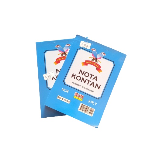 

NOTA KONTAN 3PLY - GELATIK KEMBAR