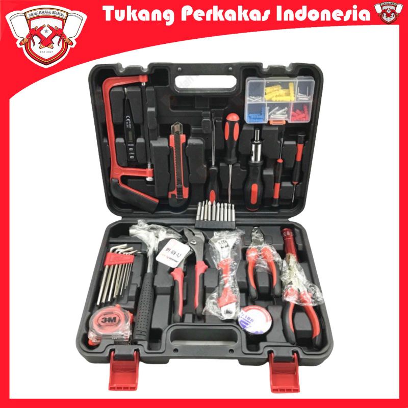 TOOL KIT SET 102PCS TOOL BOX SET 102PCS/PERLENGKAPAN BENGKEL