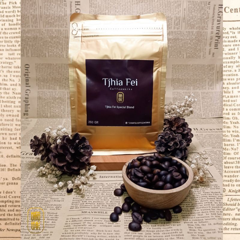 

Kopi Bubuk House Blend Tjhia Fei Spesial Blend 250 gram