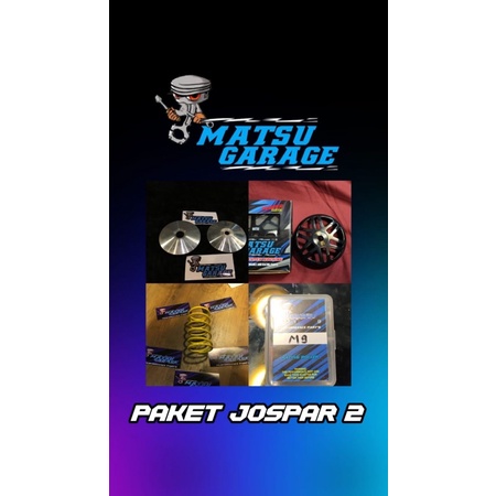 paket Custom upgrade CVT MIO KARBU MIO SMILE jospar 2