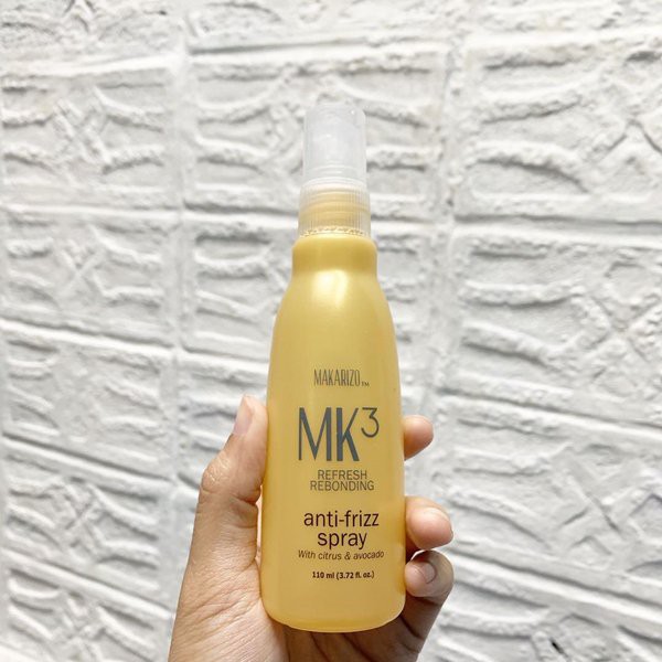 Makarizo Mk3 Refresh Rebonding Anti Frizz Spray 110 ml
