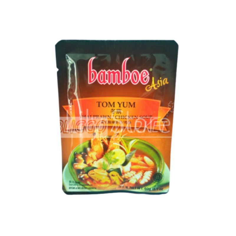 

Bamboe Tom Yum / Berat 60G / Bliggomarket