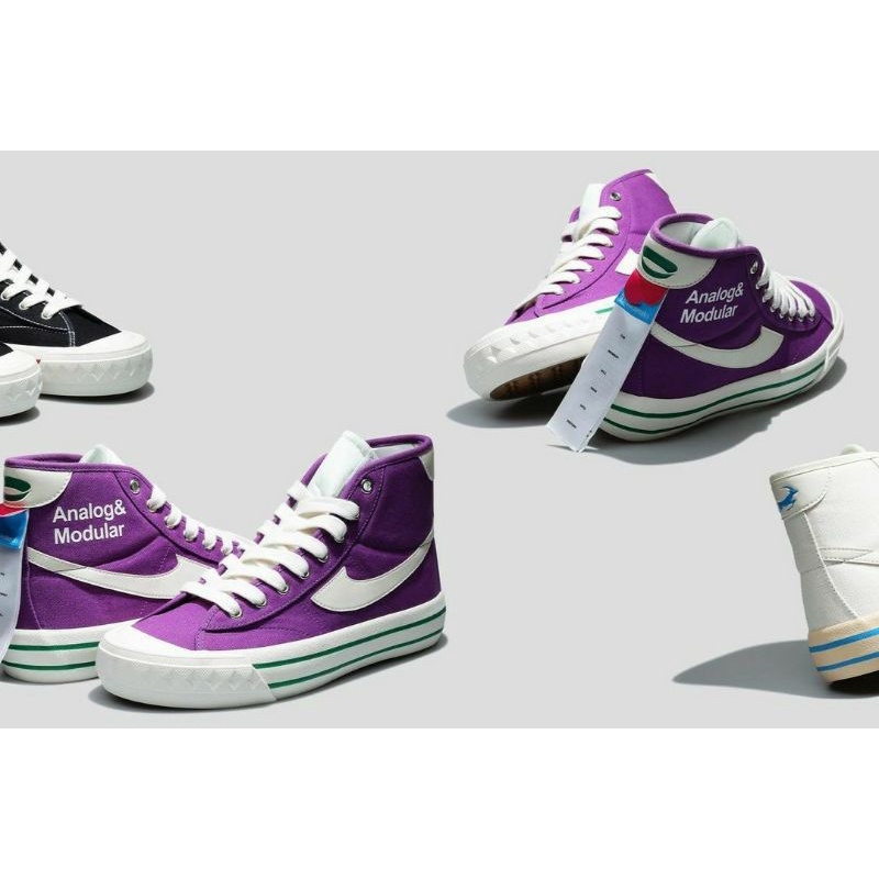 SEPATU COMPASS x UNKL 347 "QUARTER OF A CENTURY"  RETROGRADE HI DECON