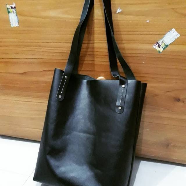 Tas tote bag istimewa full kulit premium