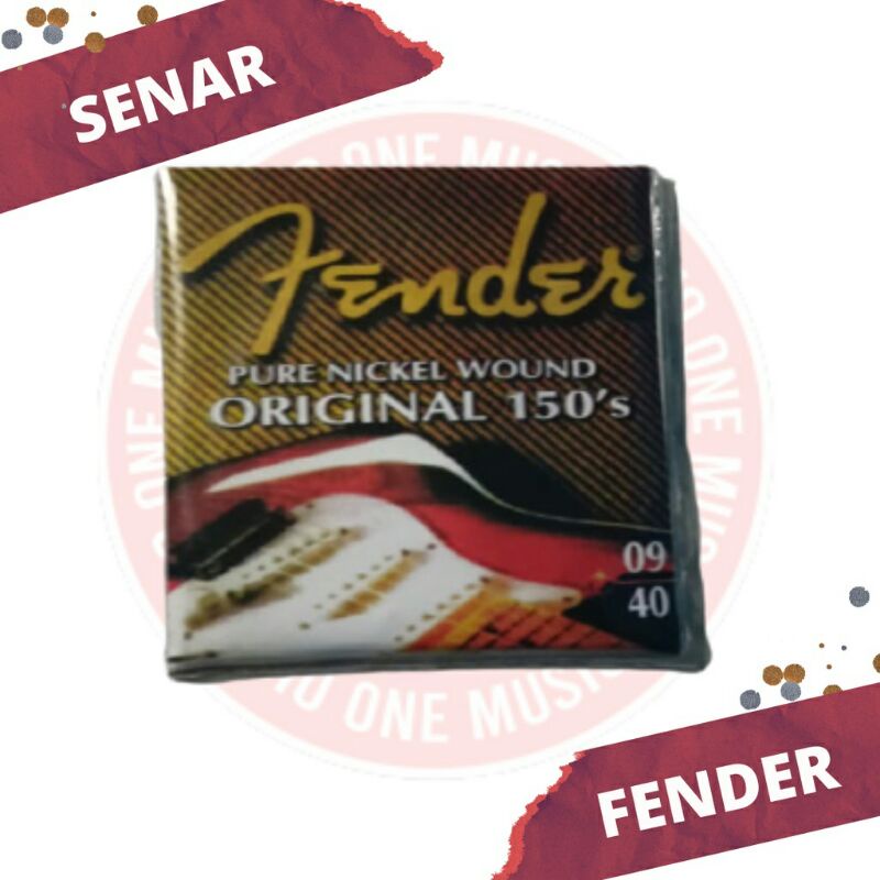 Senar gitar fender 1 set