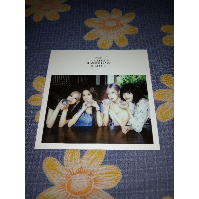 blackpink summer diary in seoul (sharing) - POLAROID
