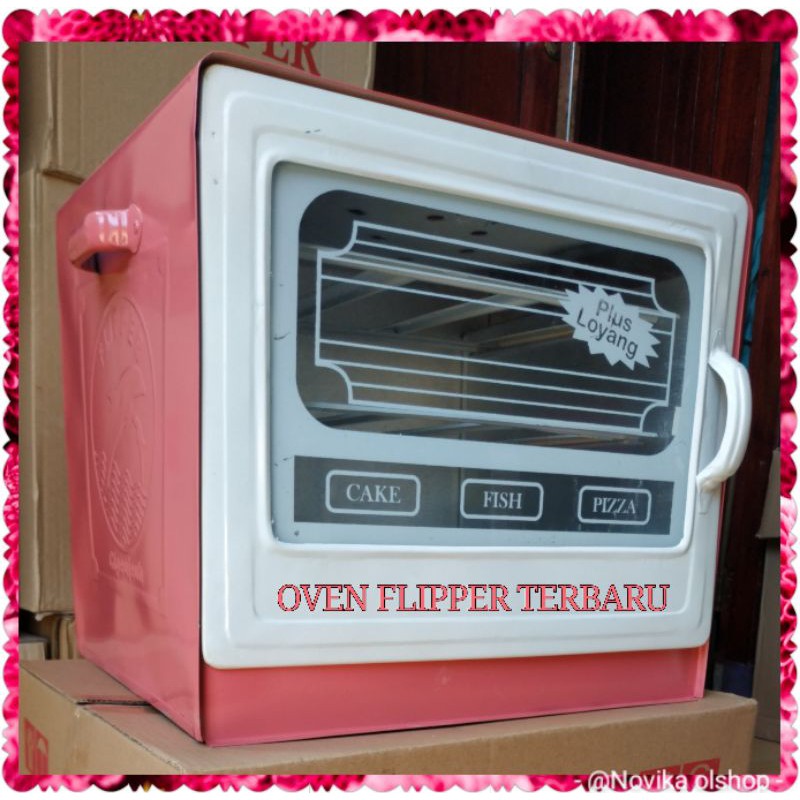 OVEN CAKE FLIPPER WARNA / OVEN TANGKRING / OVEN KOMPOR / OVEN DI ATAS KOMPOR WARNA CANTIIK