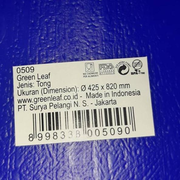 Update! TONG AIR / TONG AIR + KRAN GREEN LEAF 60 90 120 150 LITER